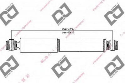 DJ PARTS ds1226gt -  Амортизатор